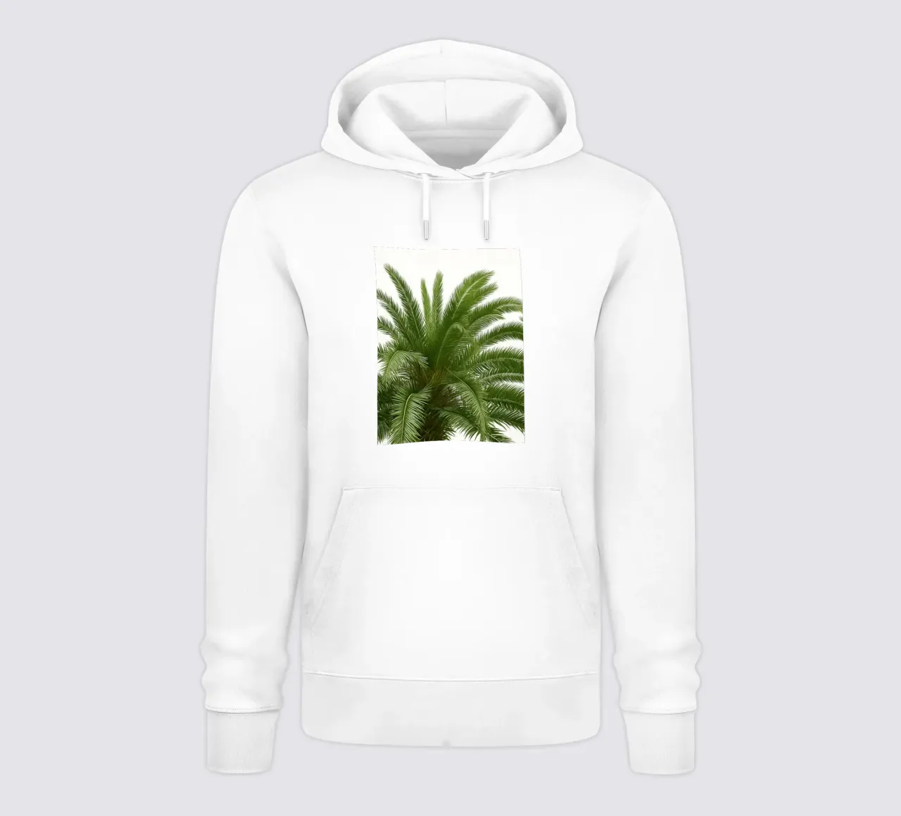 Palma tropicale Green Vibes felpa con cappuccio da Casa Calm