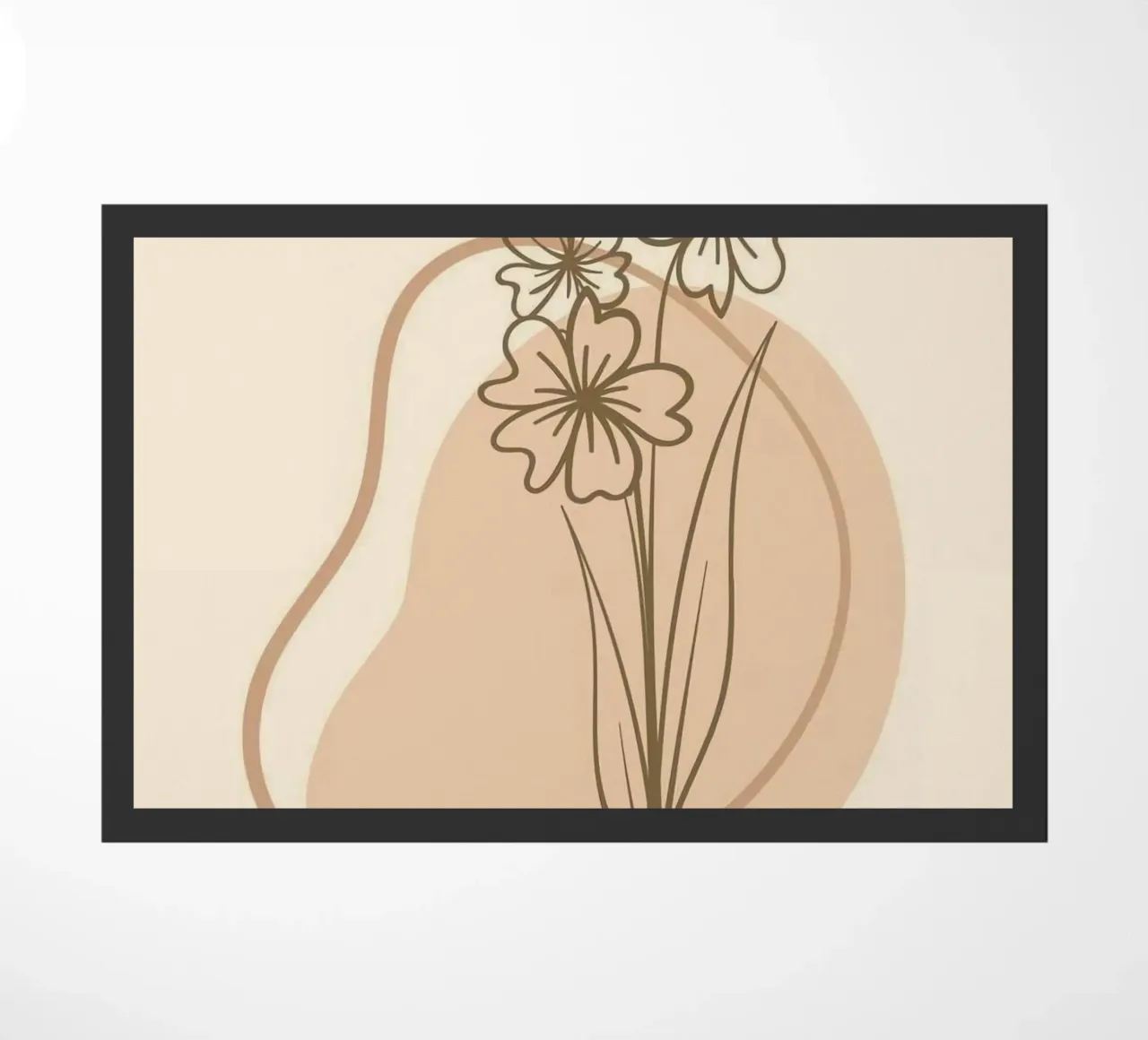 line shape flower zerbino da Good days