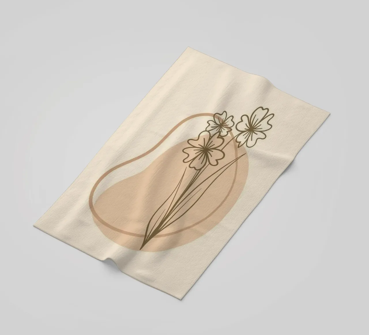 line shape flower telo mare da Good days