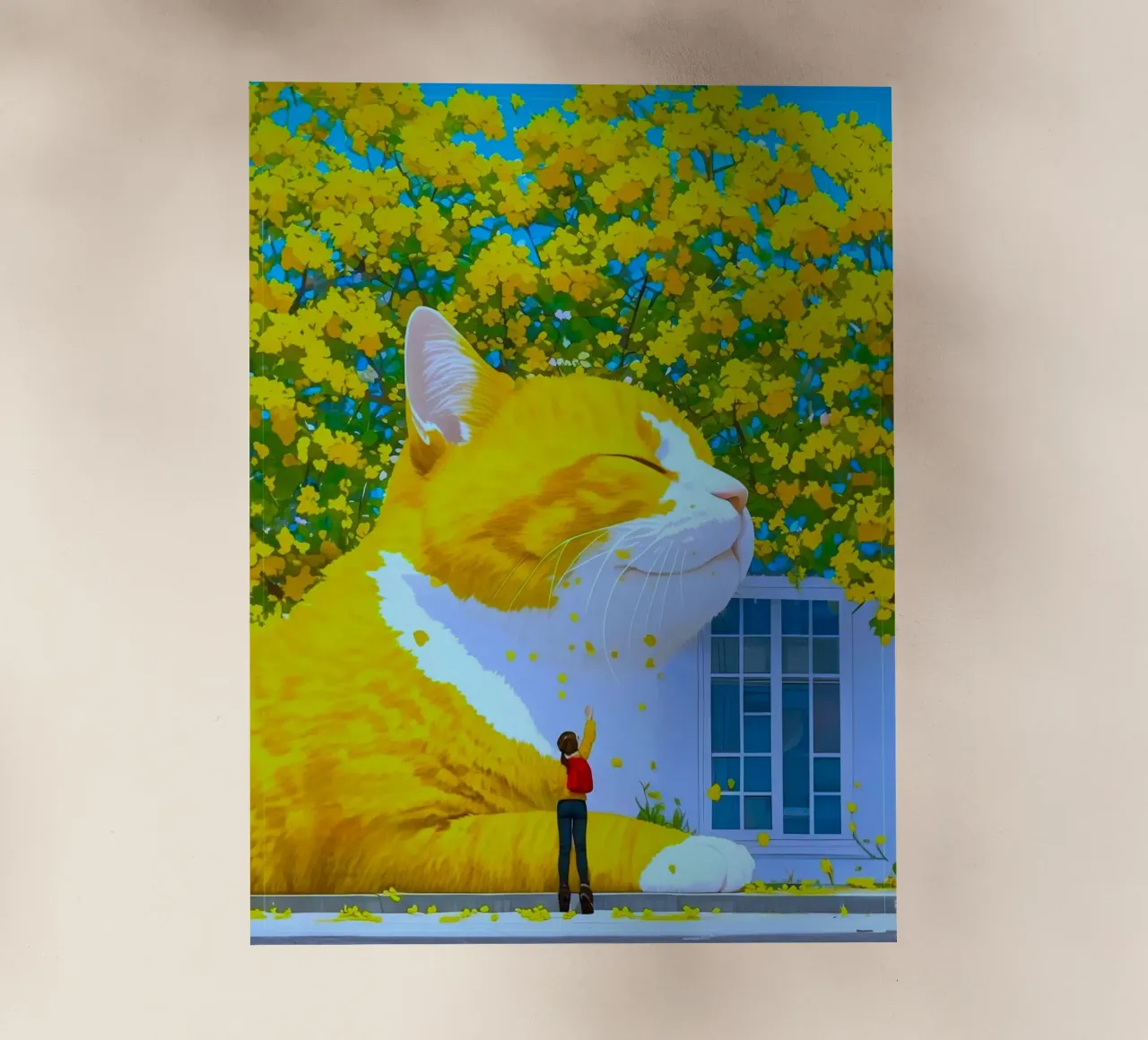 cat on the house pellicola backlit da Good days