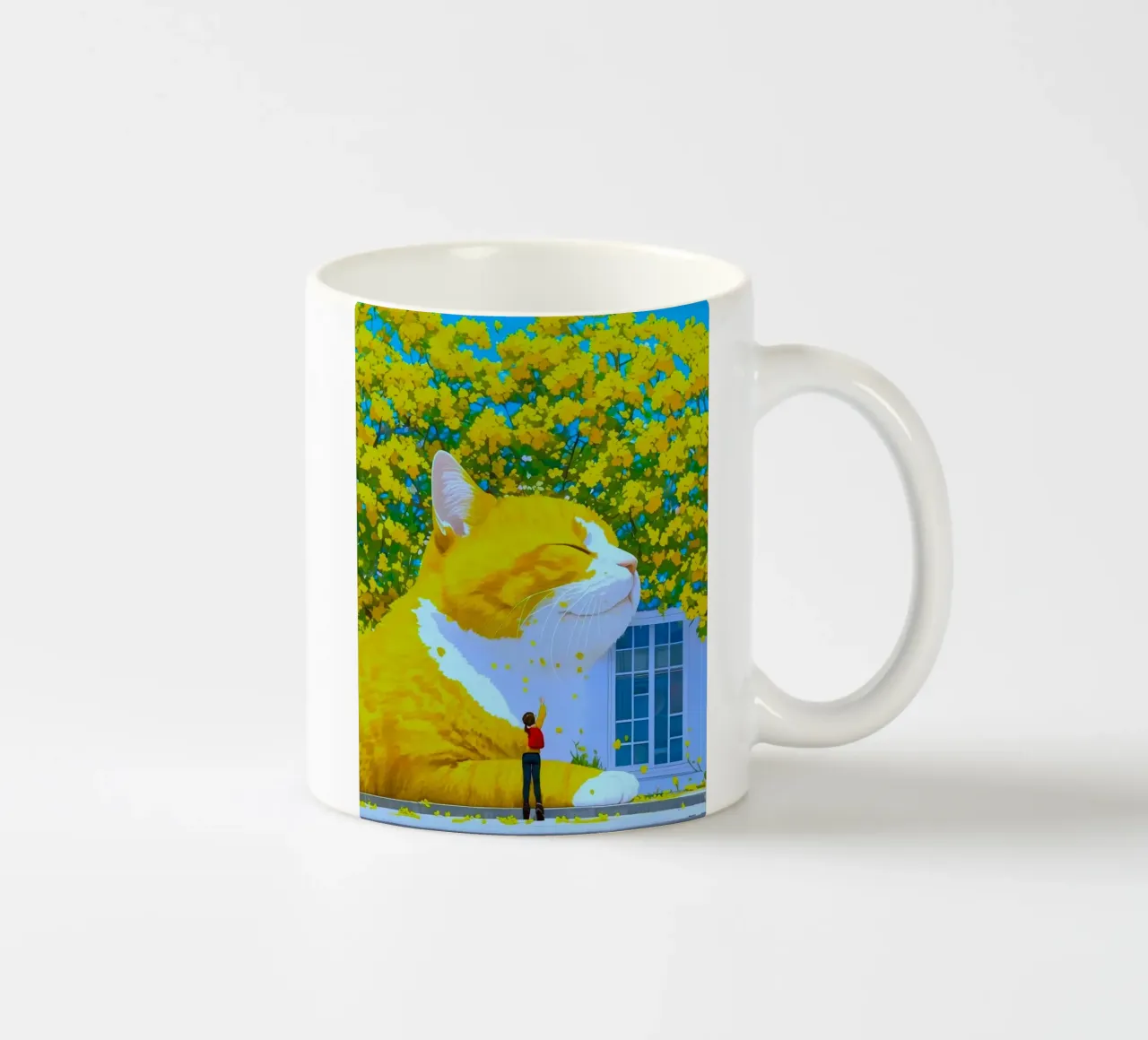 cat on the house tazza in ceramica da Good days