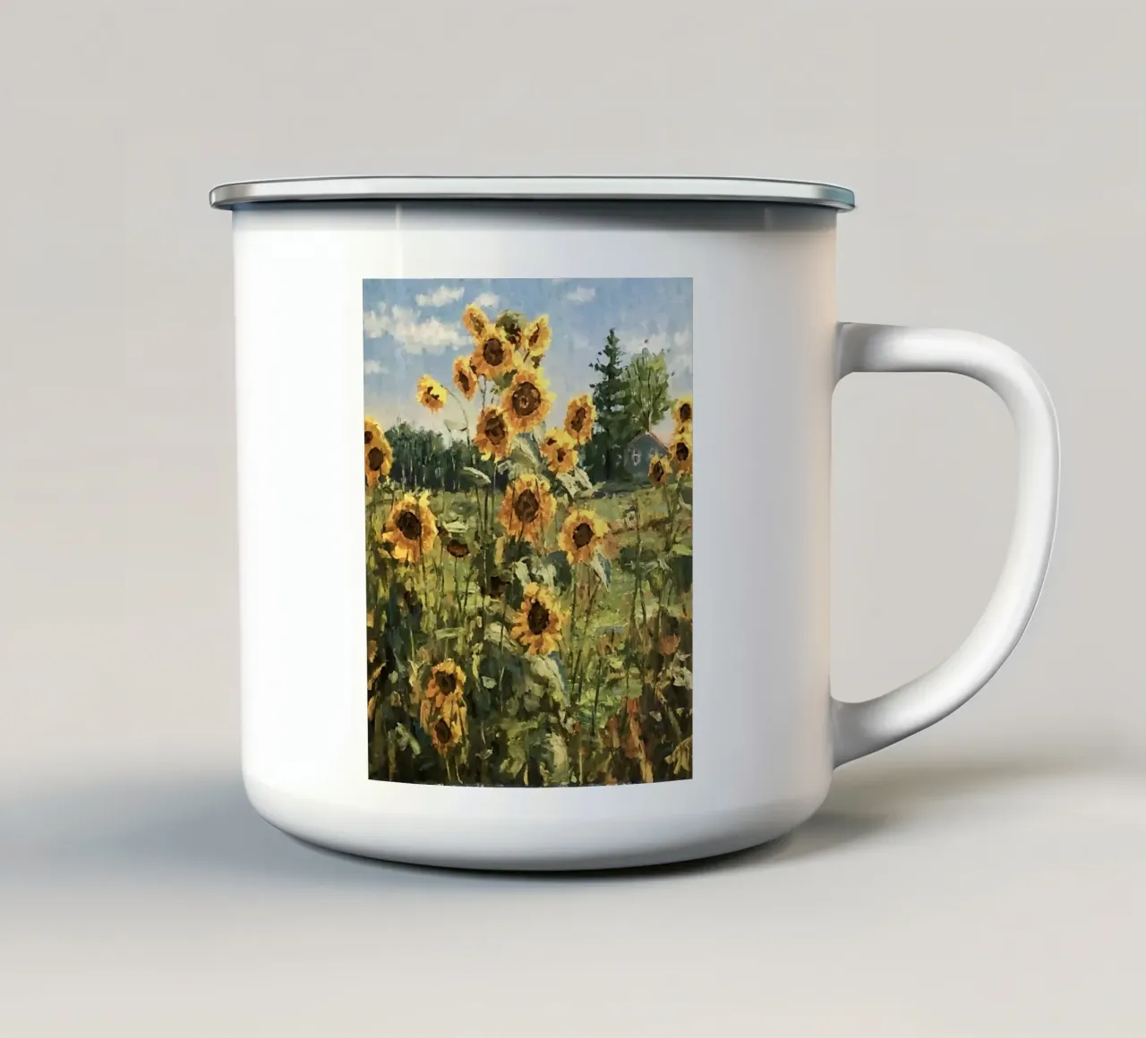 sunflower high tazza in smalto da Good days