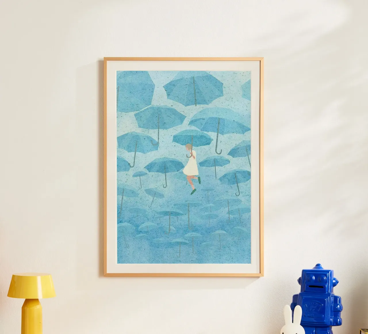 umbrella on water poster da lily