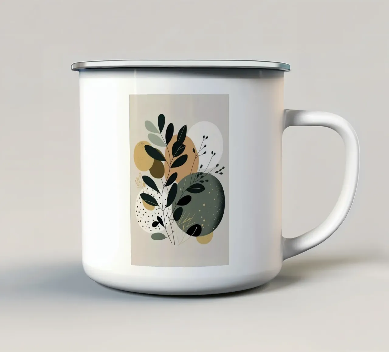 colorful shape and nature tazza in smalto da Good days