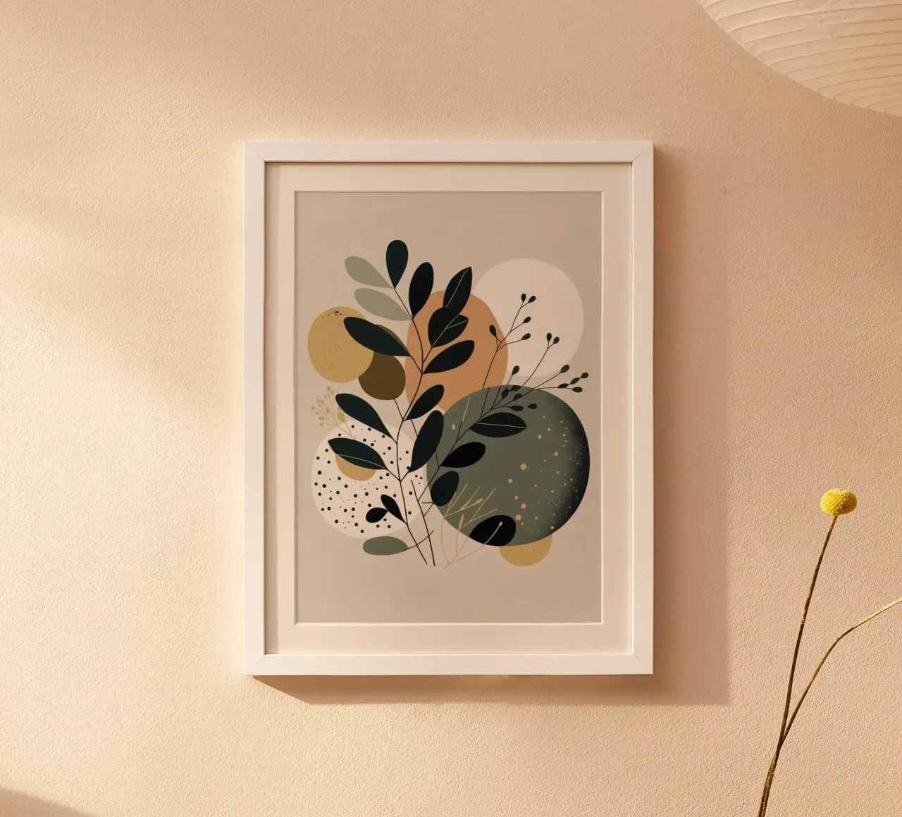 colorful shape and nature poster da Good days