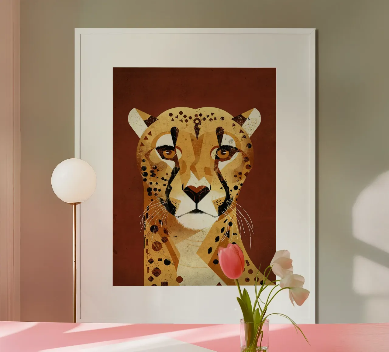 Ghepardo di Dieter Braun poster da David Jackson