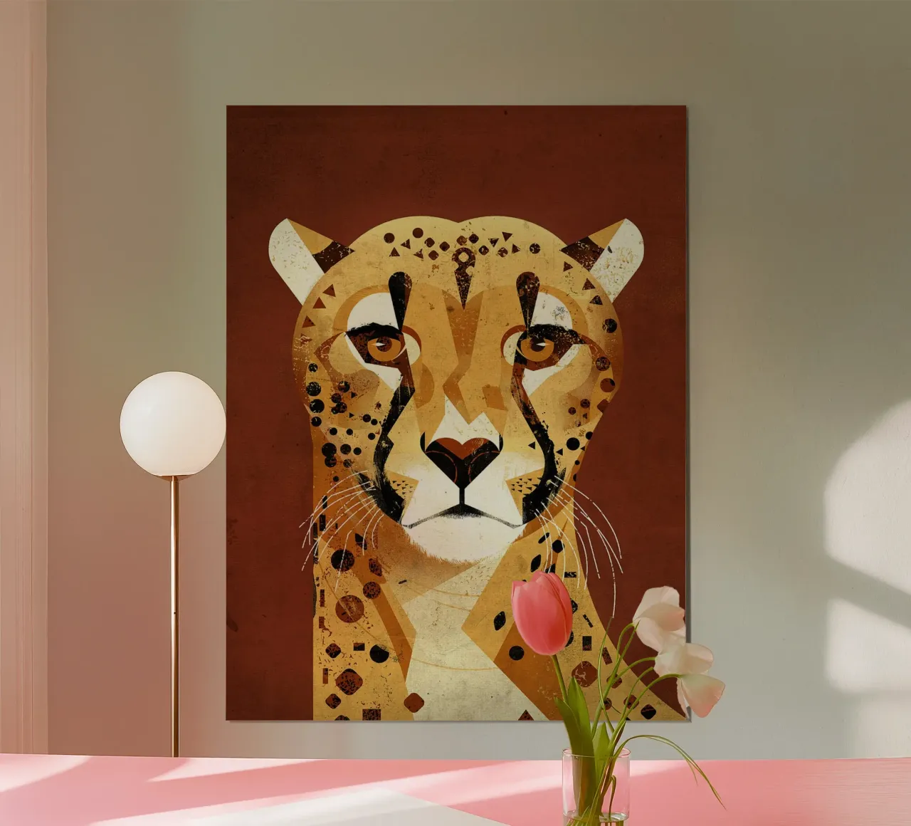 Ghepardo di Dieter Braun poster da David Jackson