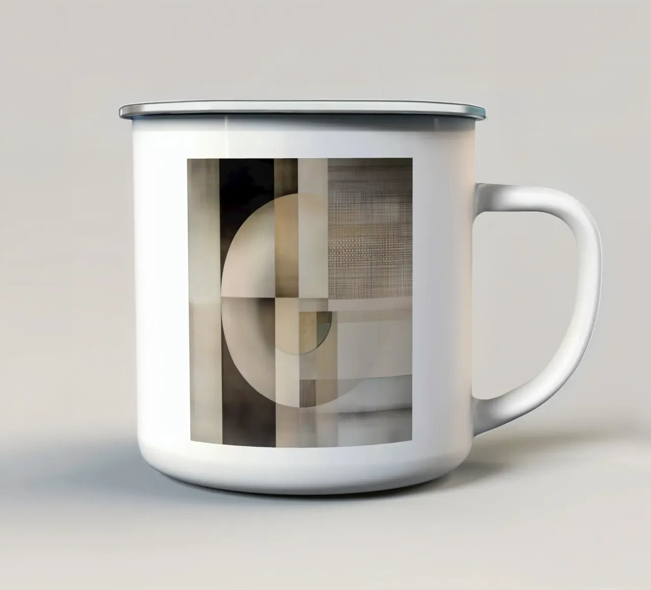 Forme astratte tazza in smalto da Imagine
