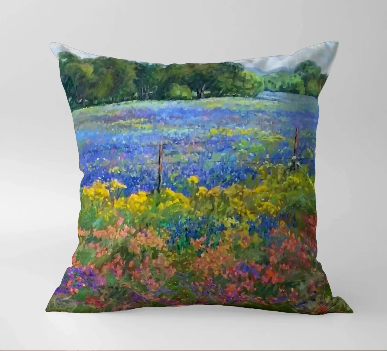gradient color flower cuscino da Good days