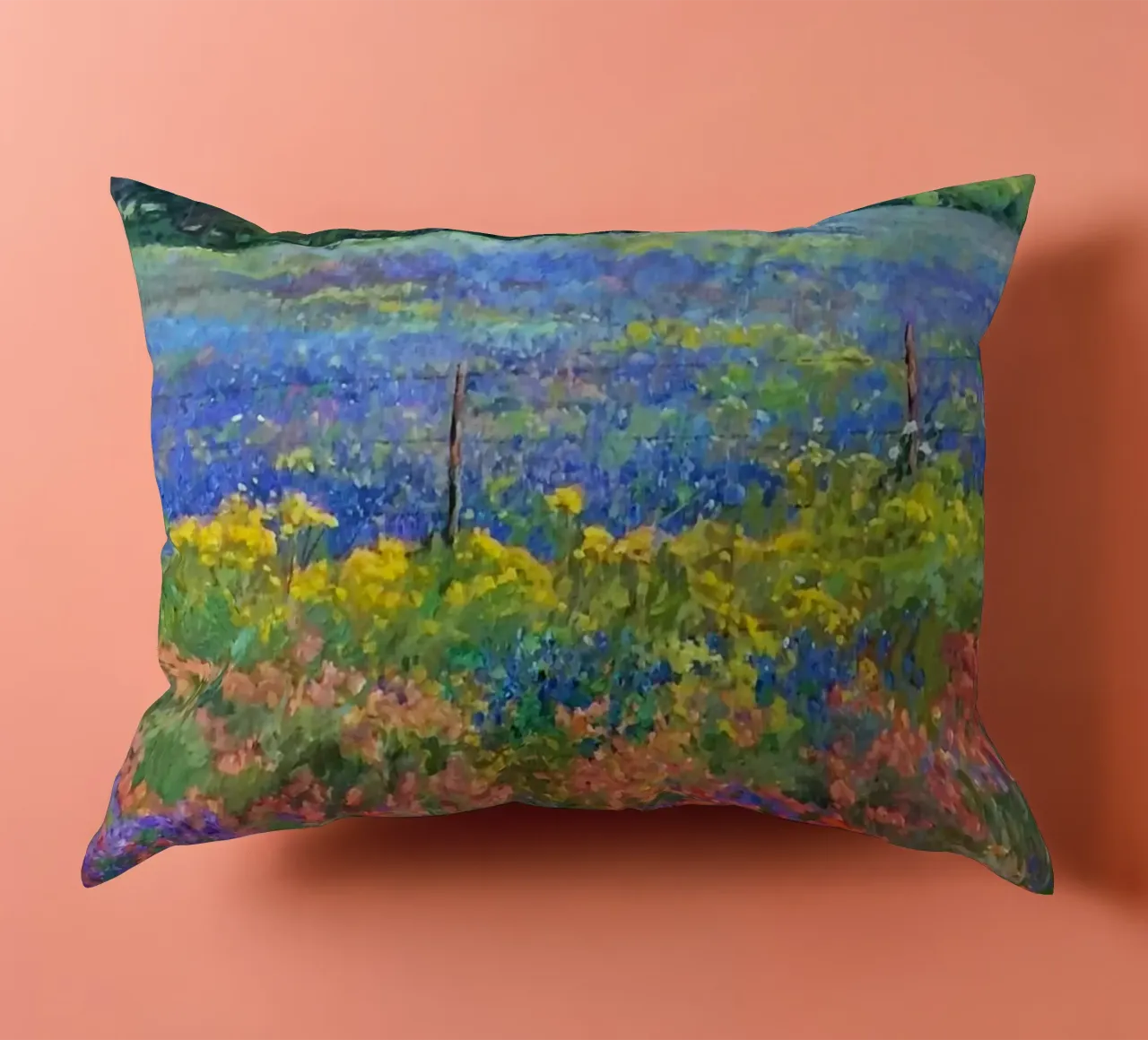 gradient color flower cuscino da Good days