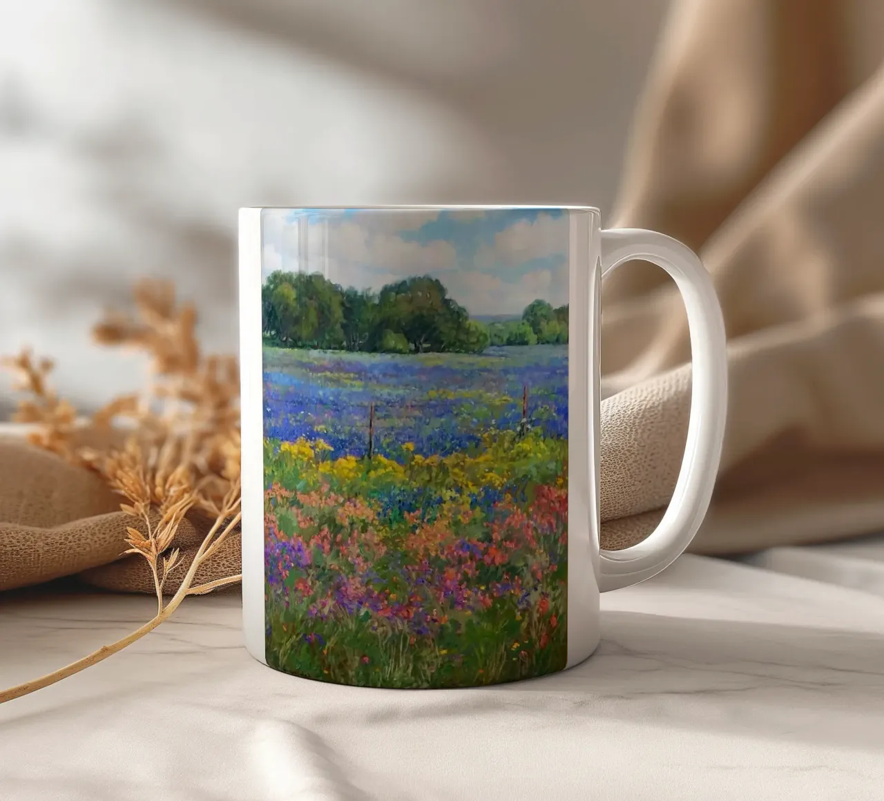 gradient color flower tazza in ceramica da Good days