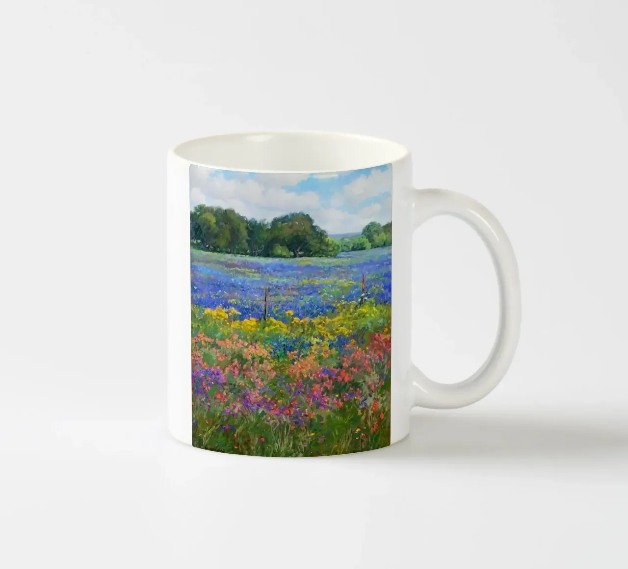 gradient color flower tazza in ceramica da Good days