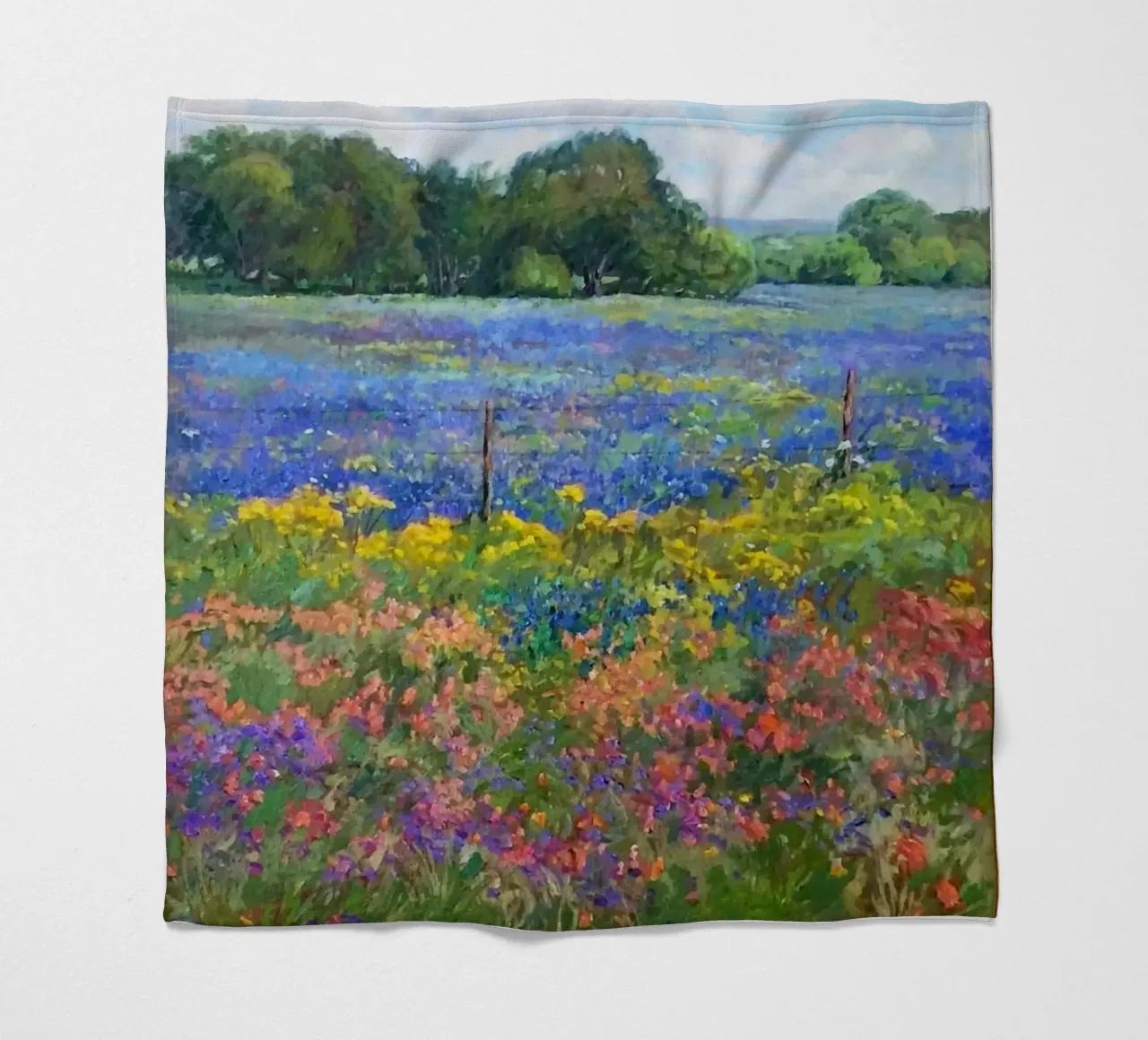 gradient color flower coperta in pile da Good days