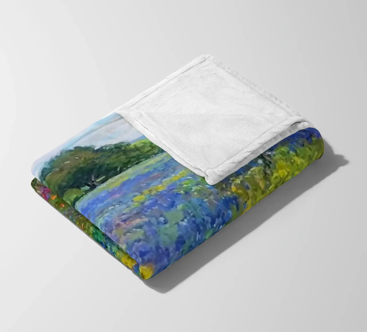 gradient color flower coperta in pile da Good days