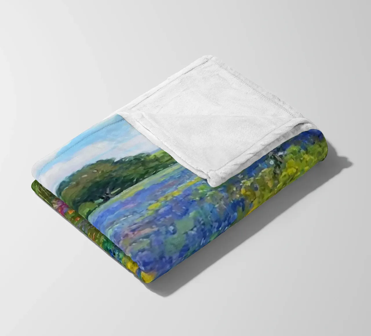 gradient color flower coperta in pile da Good days