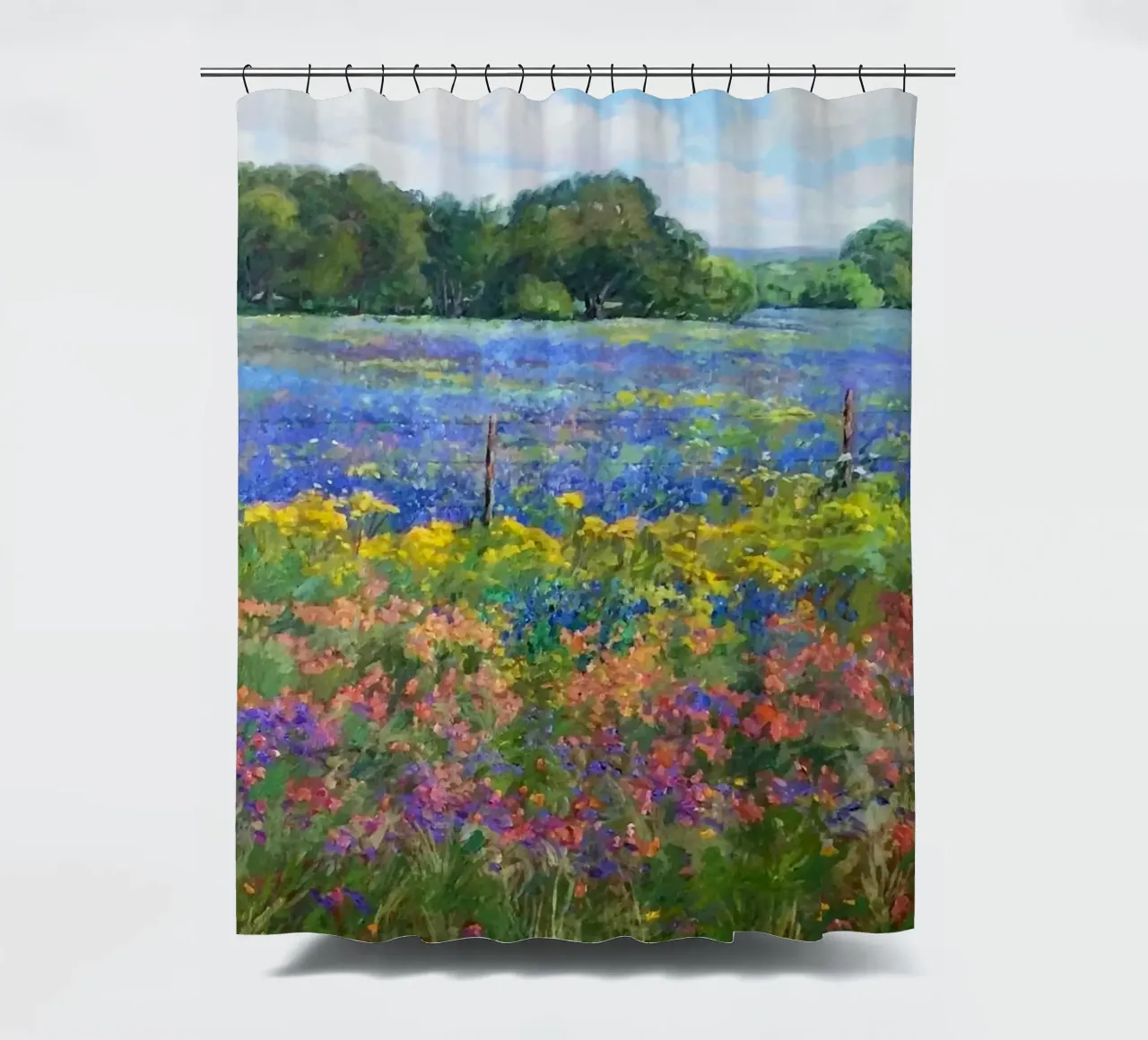 gradient color flower tenda da doccia da Good days