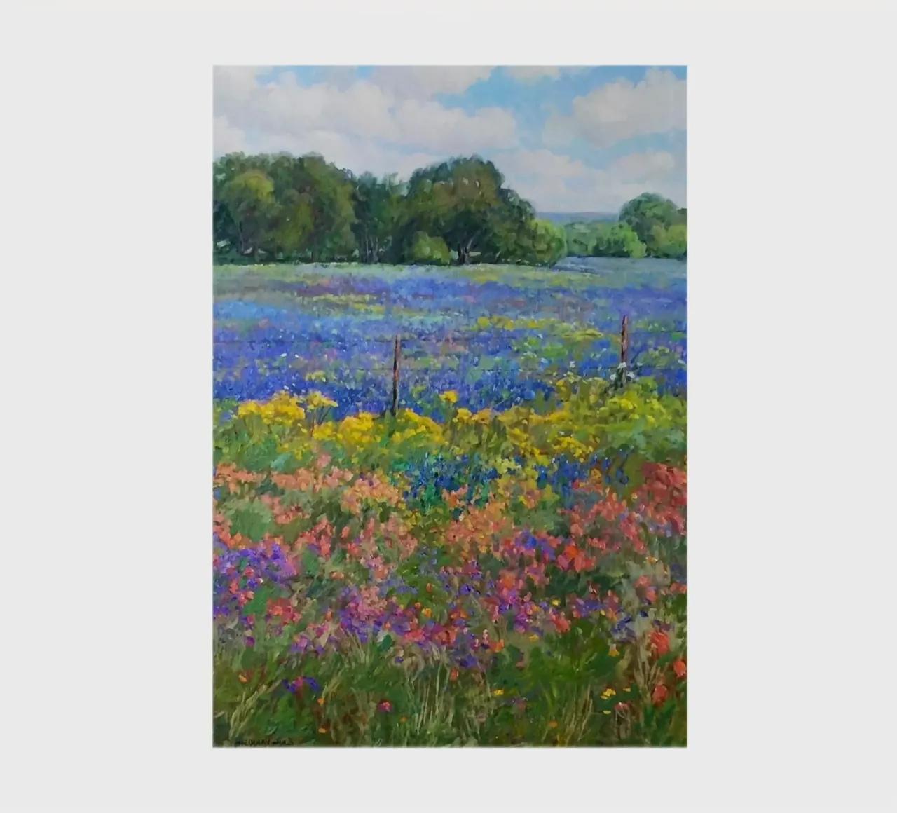 gradient color flower notebook by Good days