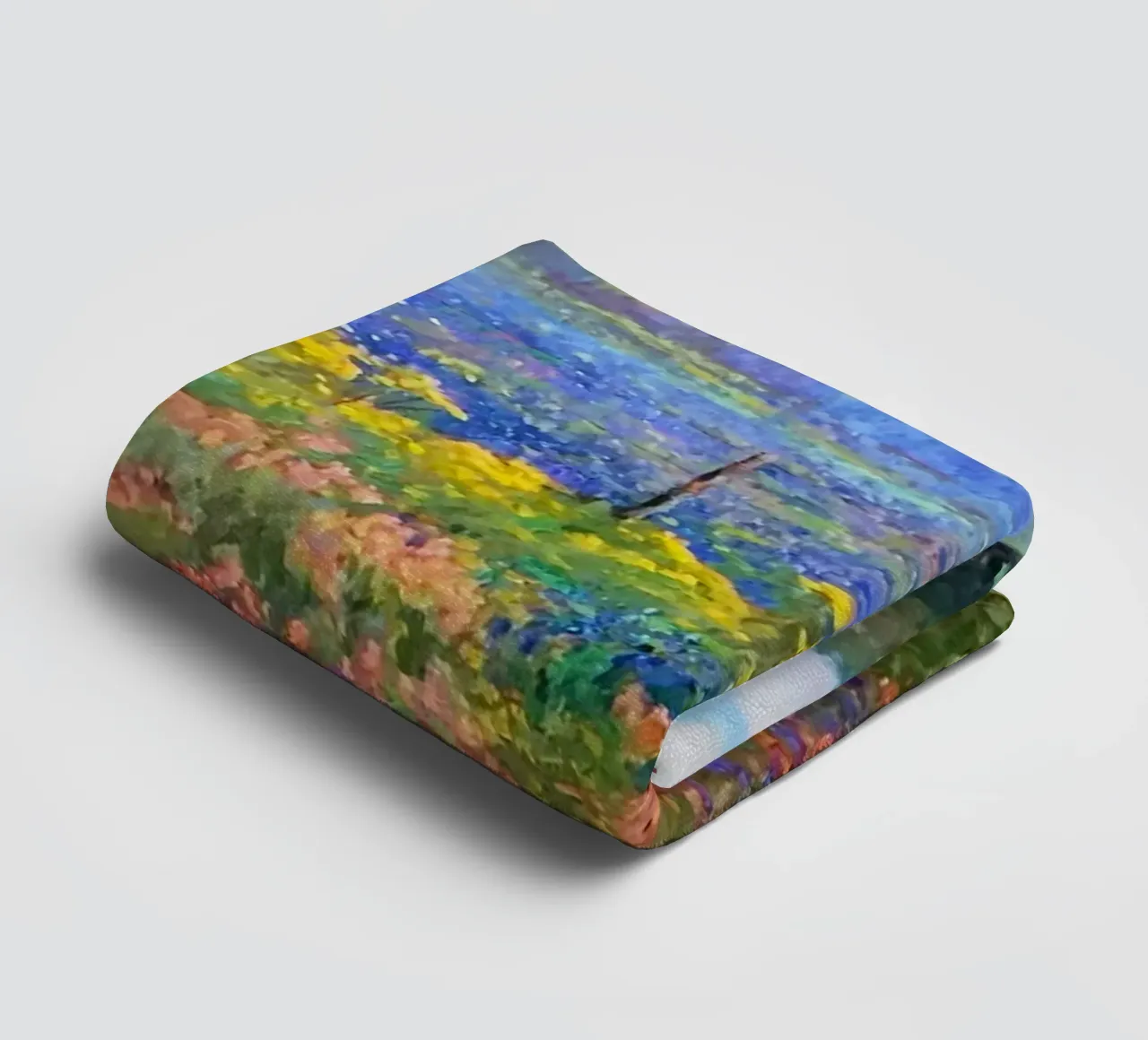 gradient color flower asciugamano da bagno da Good days