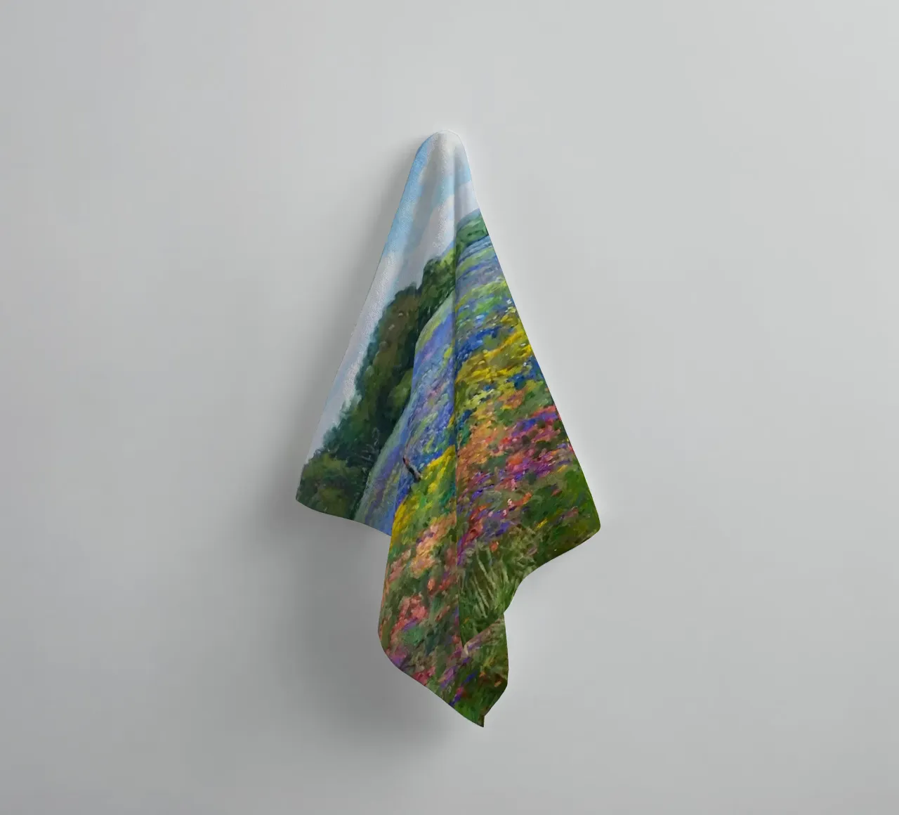 gradient color flower asciugamano da bagno da Good days