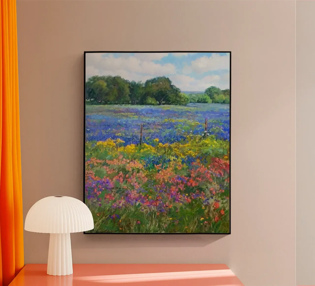 gradient color flower plexiglass da Good days