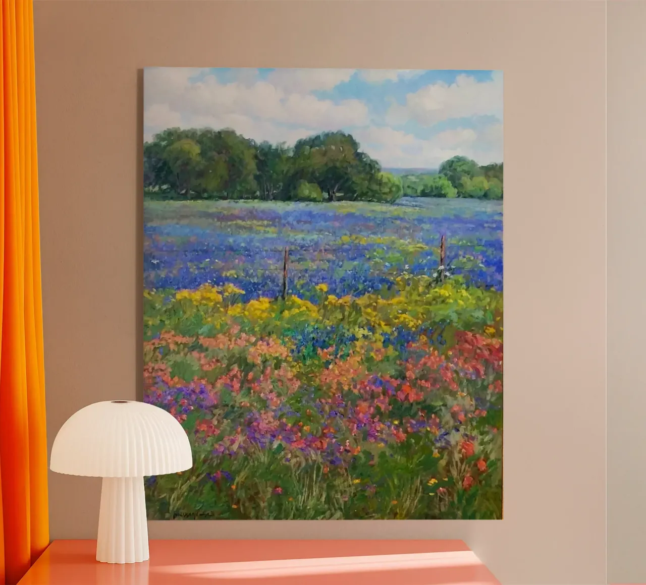 gradient color flower plexiglass da Good days