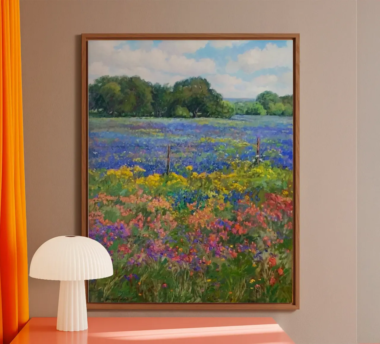 gradient color flower alluminio dibond da Good days