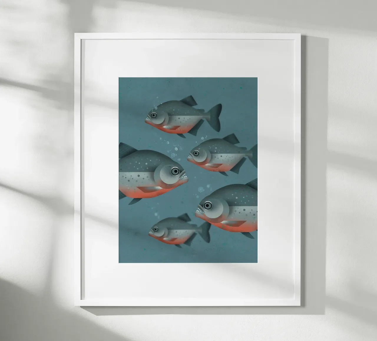 Piranha poster da David Jackson