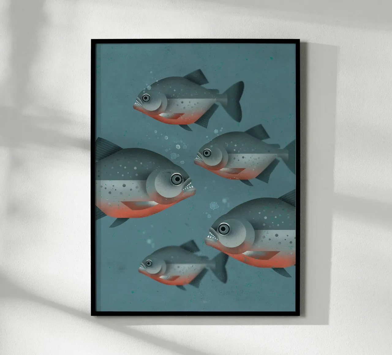 Piranha poster da David Jackson