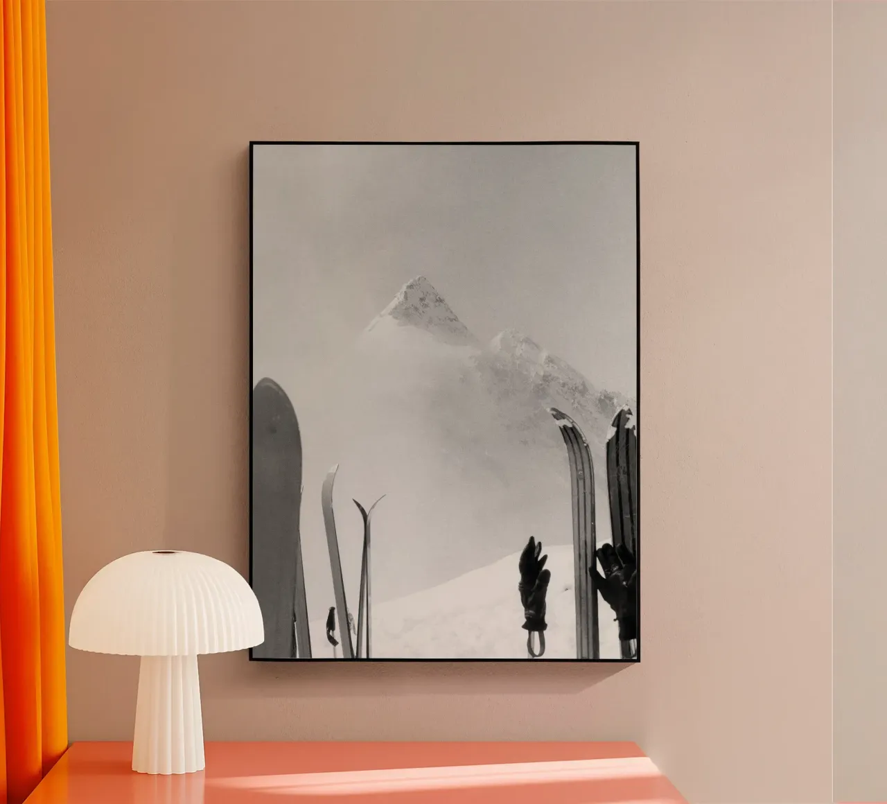 Sci d'attesa plexiglass da vintgeseyn