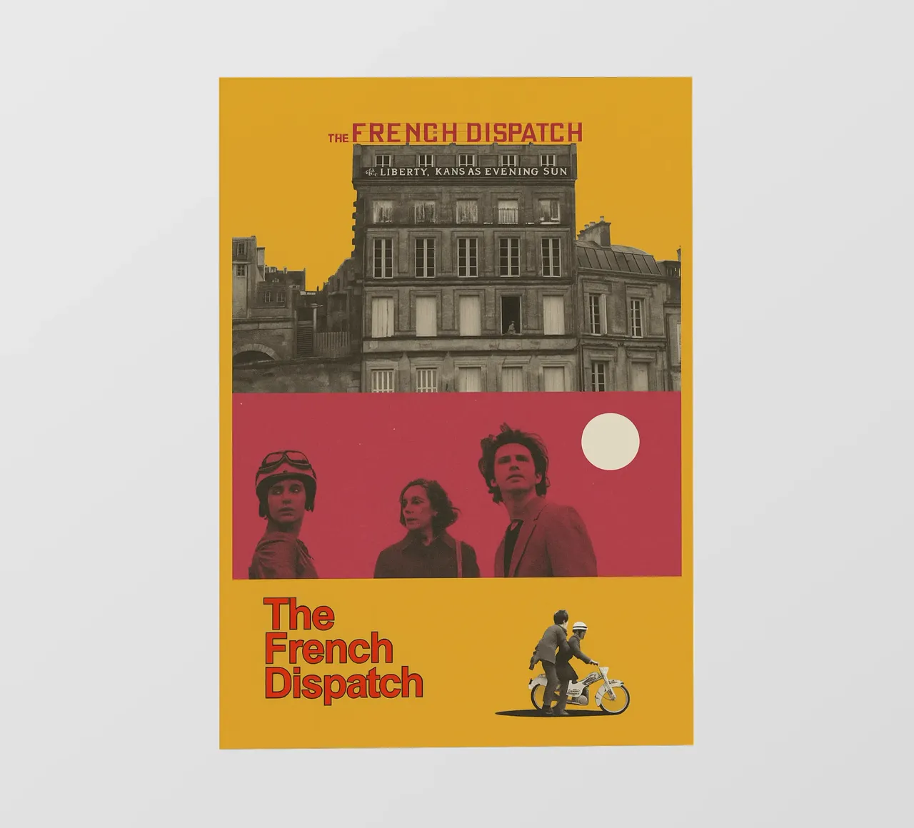 poster del film il disegno del dispaccio francese carta da parati fotografica da groogoals