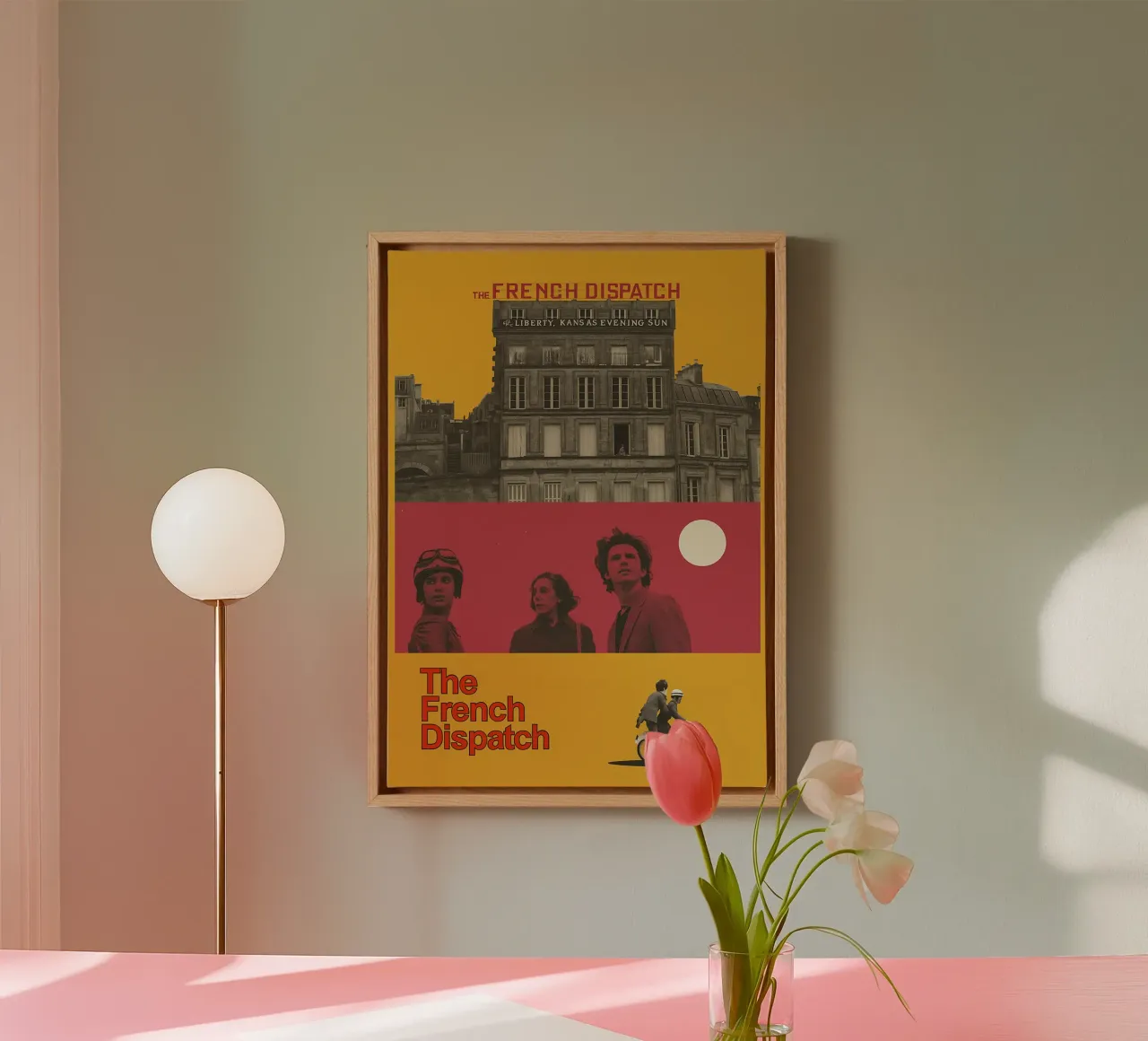 poster del film il disegno del dispaccio francese tela da groogoals