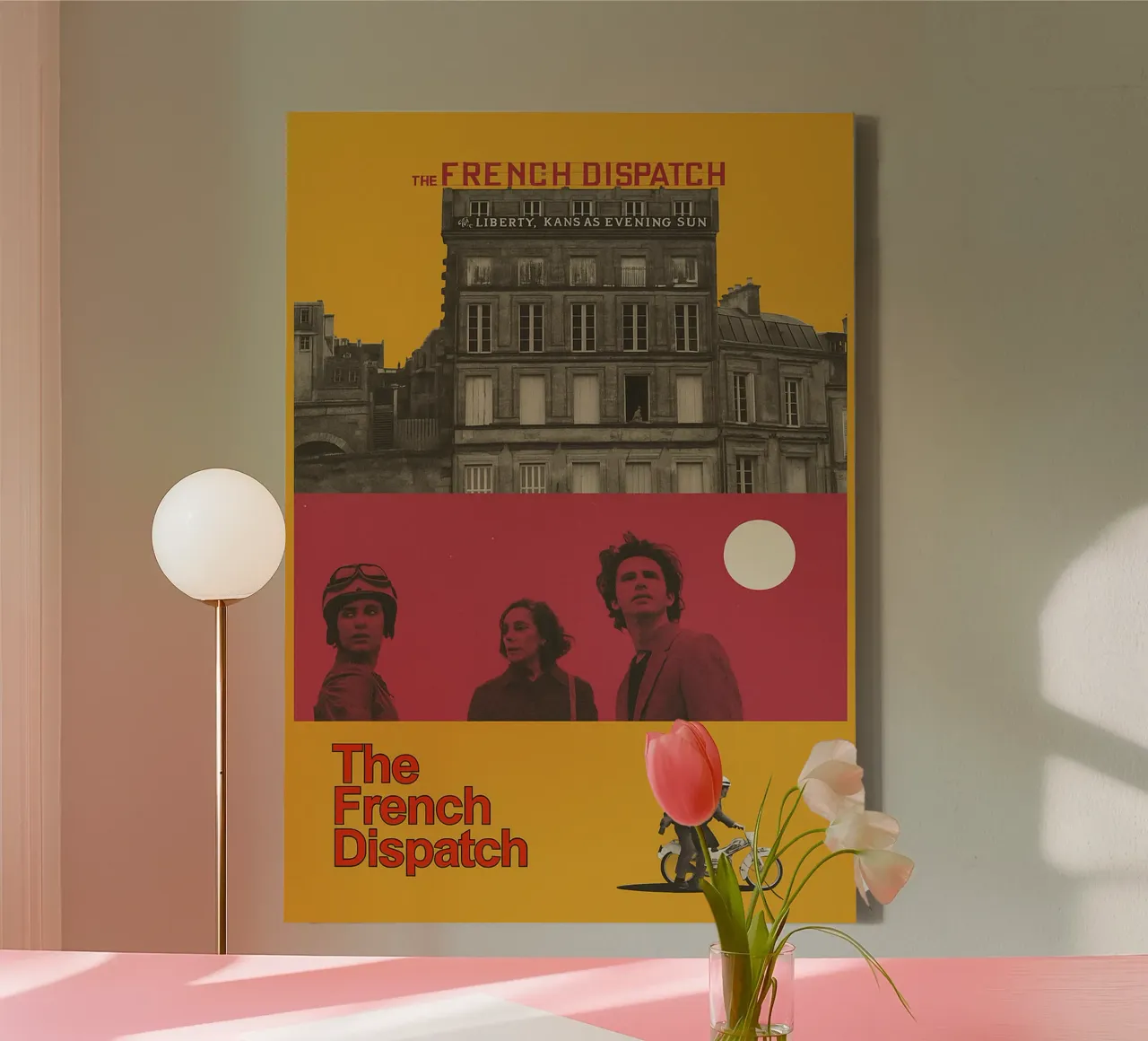 poster del film il disegno del dispaccio francese tela da groogoals