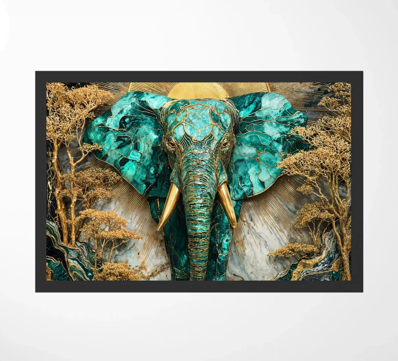 Emerald Dawn Majesty Kintsugi Art zerbino da Pixaverse