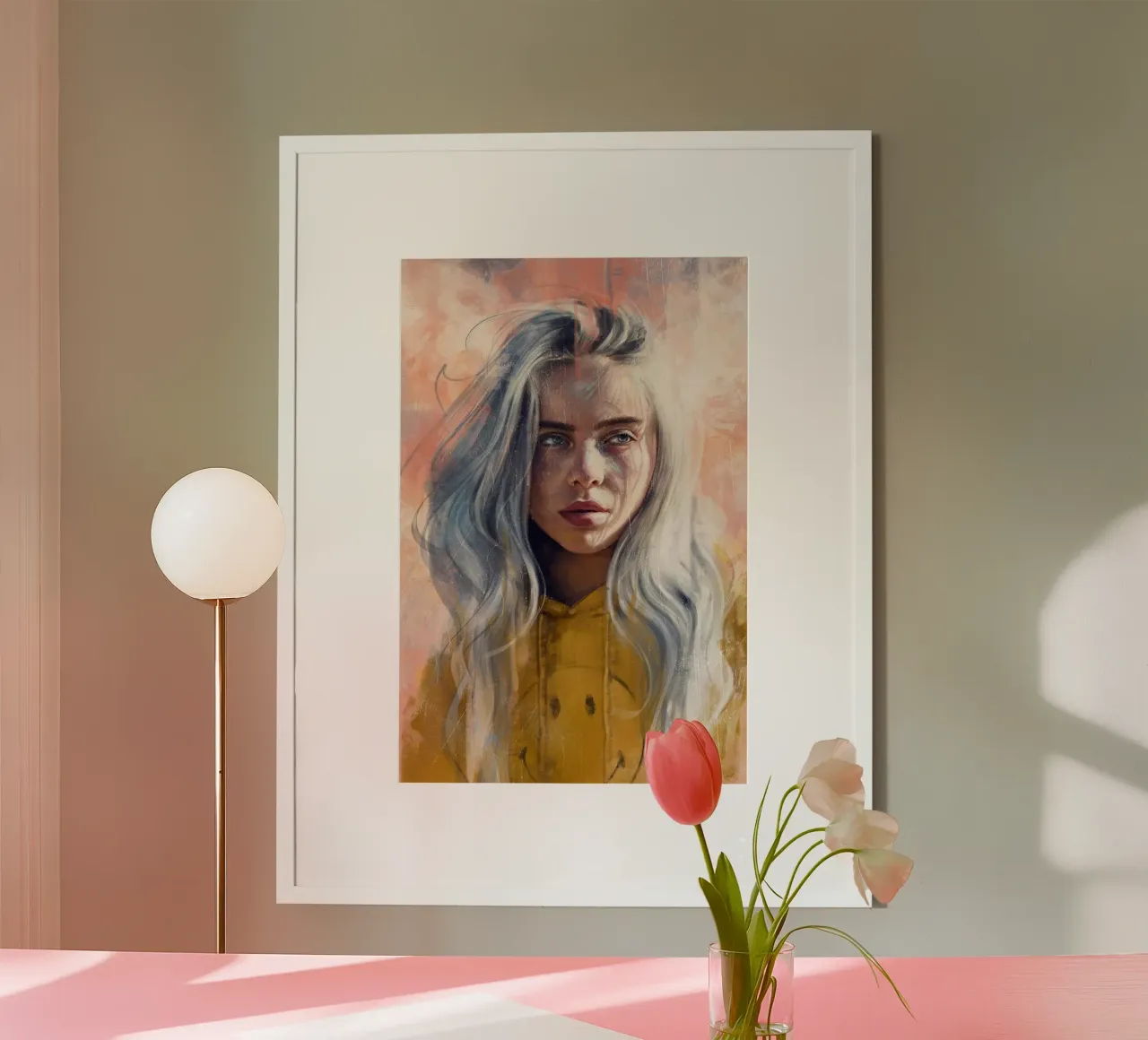 Billie Eilish poster da Oscar Frazier