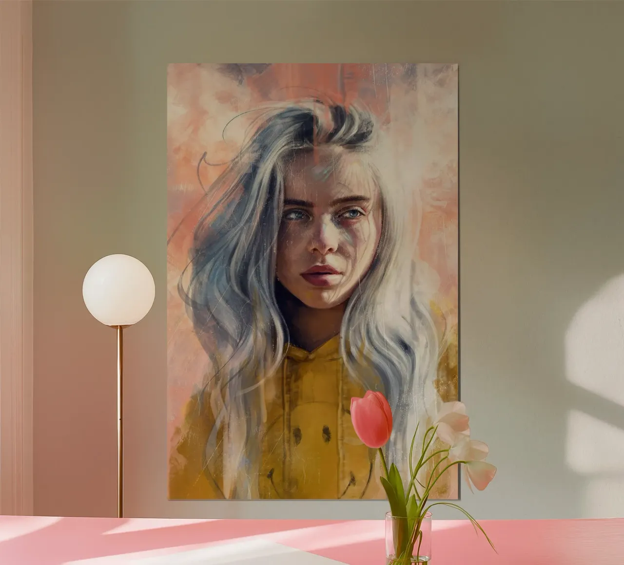 Billie Eilish poster da Oscar Frazier