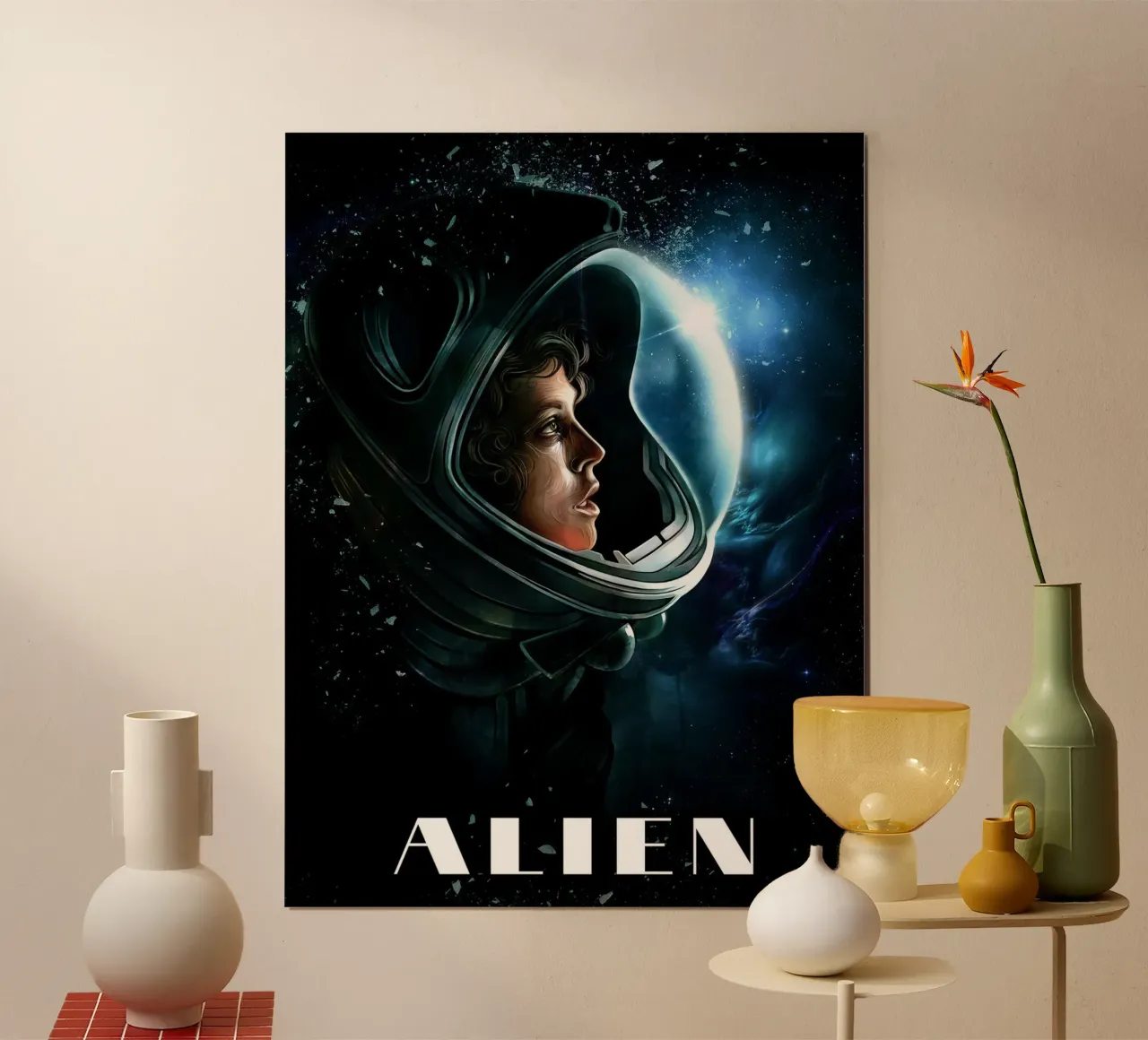 Alieno di Dmitry Belov poster da Oscar Frazier