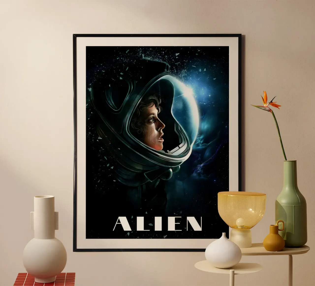 Alieno di Dmitry Belov poster da Oscar Frazier