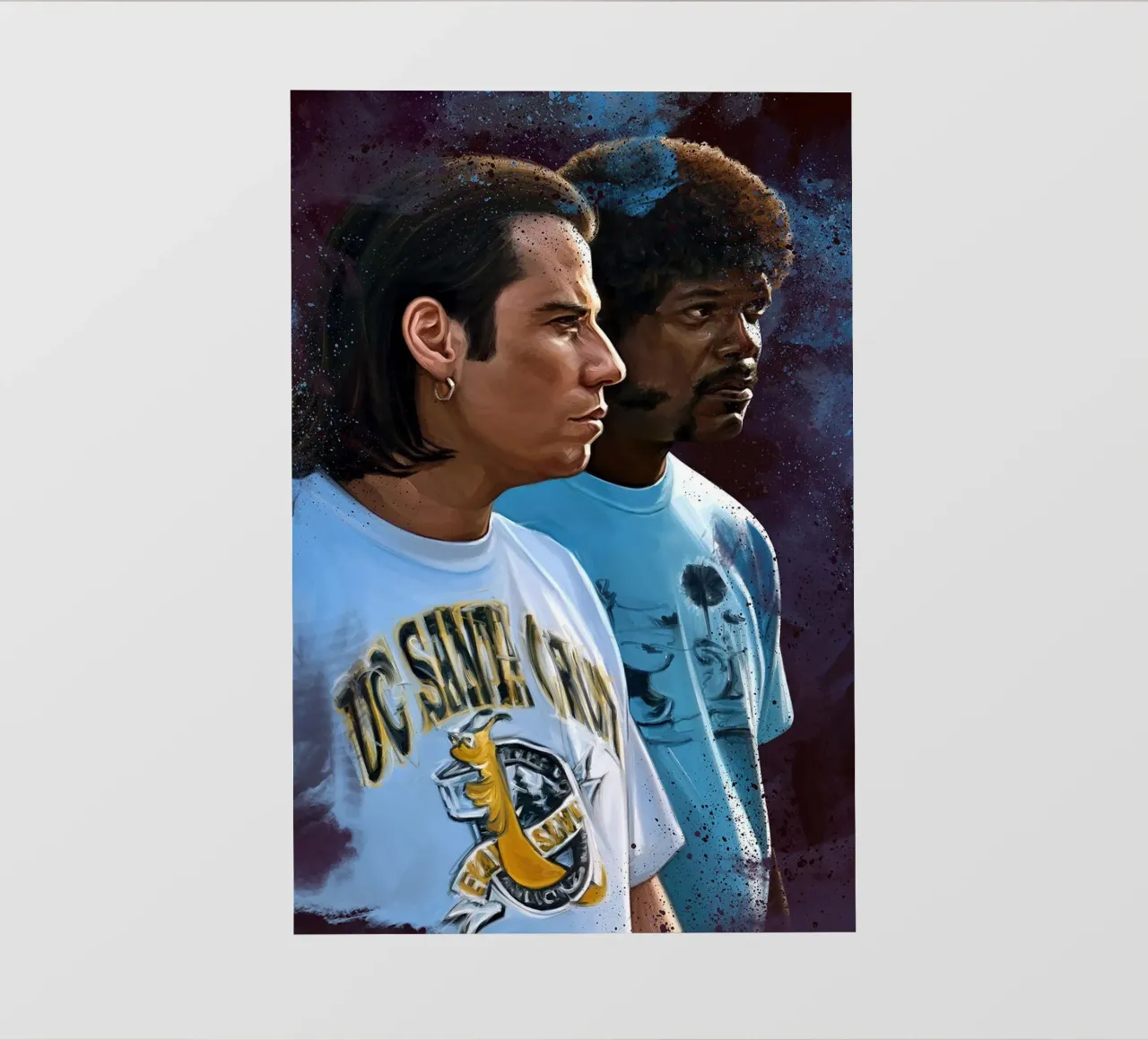 Lumache a banana, Pulp Fiction pellicola backlit da Oscar