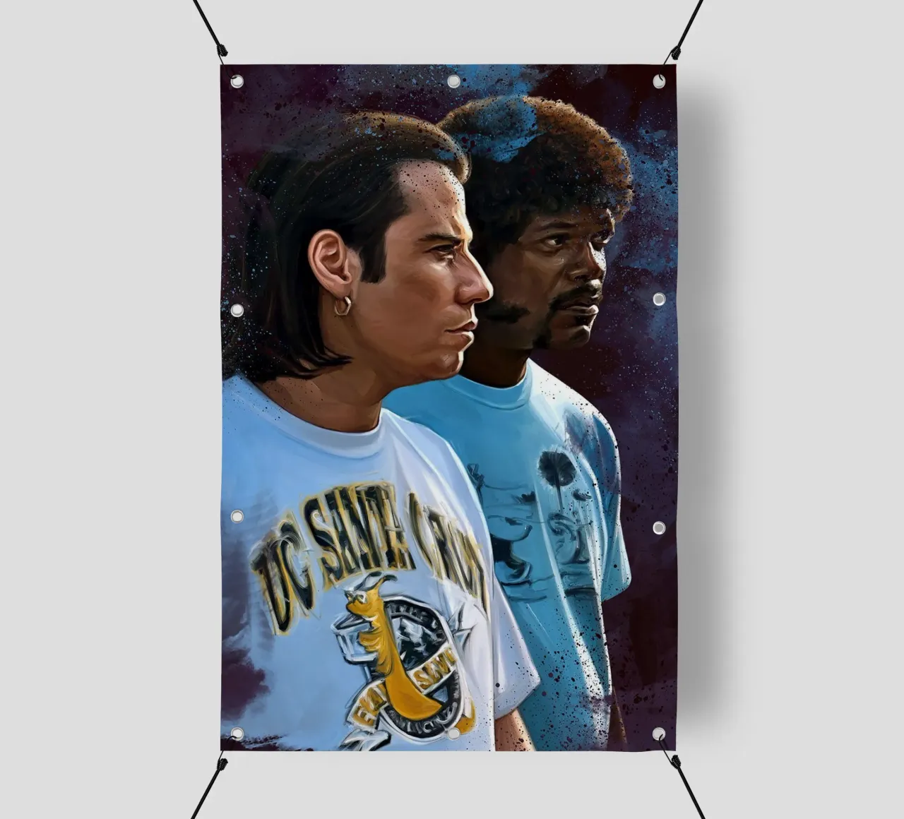 Lumache a banana, Pulp Fiction telo in pvc da Oscar