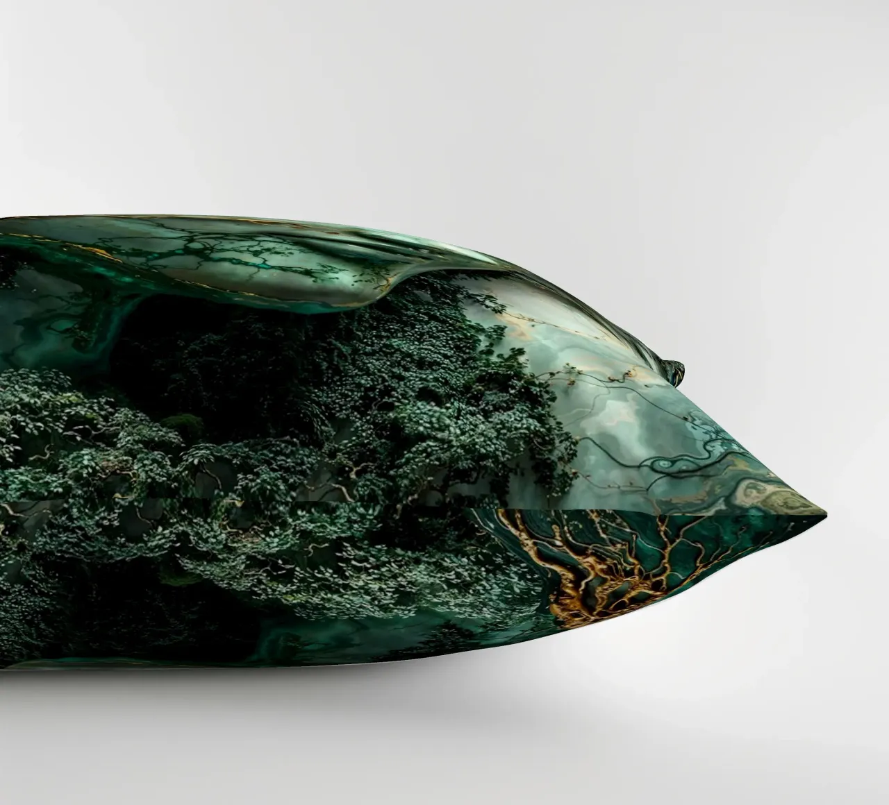 Enlightenment Through Nature cuscino da Pixaverse