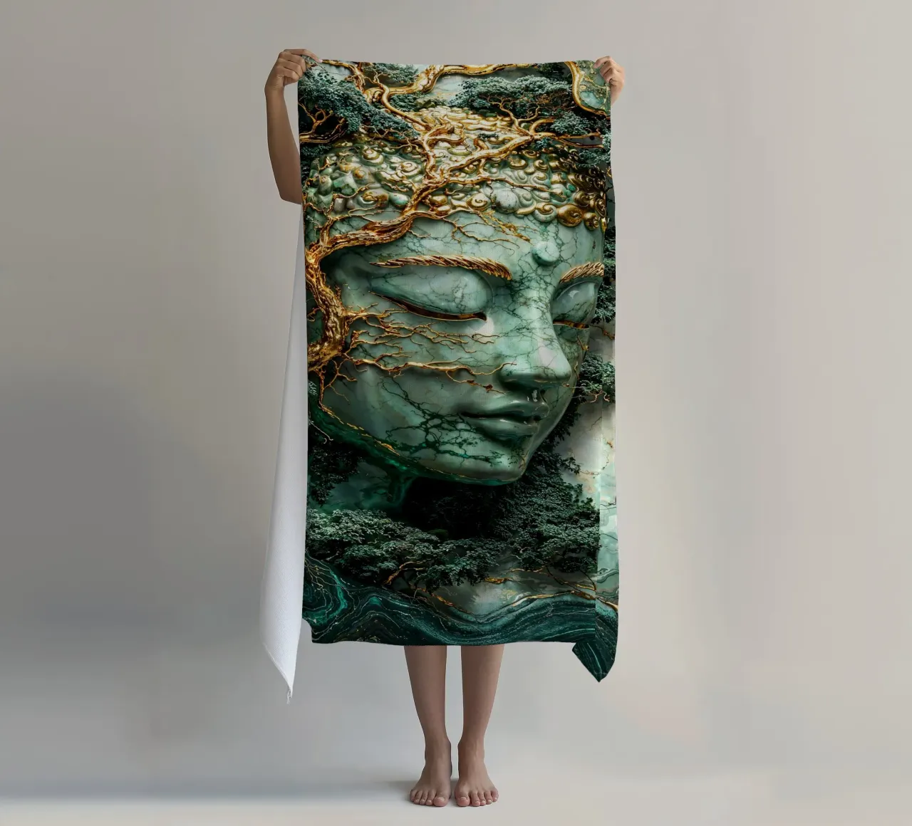 Enlightenment Through Nature telo mare da Pixaverse