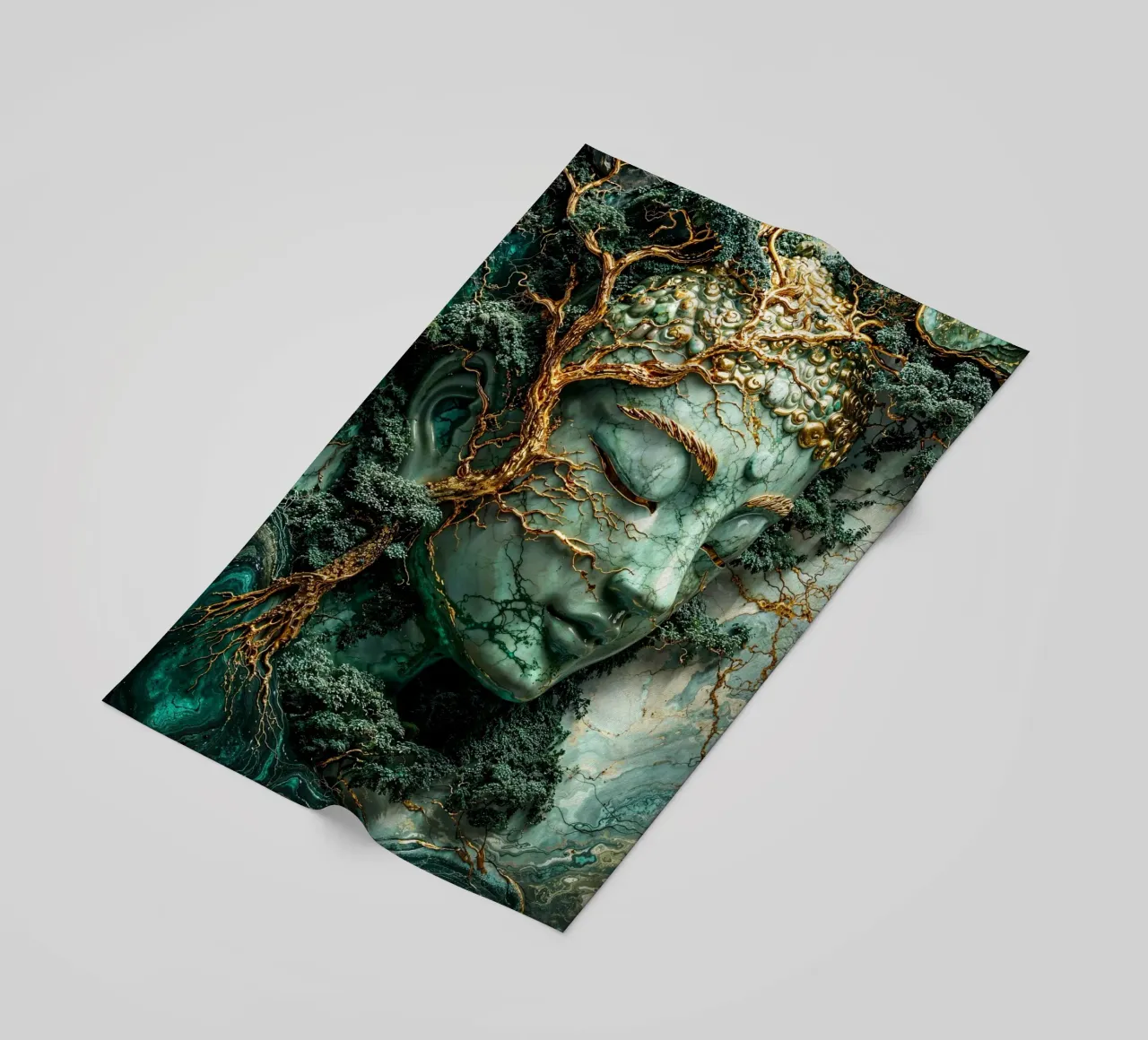 Enlightenment Through Nature telo mare da Pixaverse