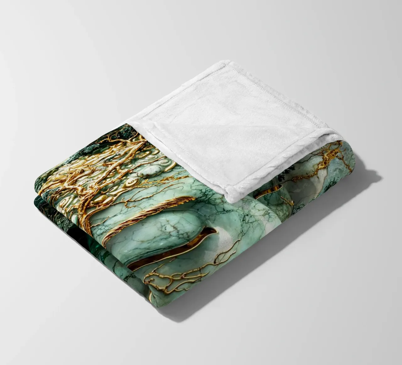 Enlightenment Through Nature coperta in pile da Pixaverse