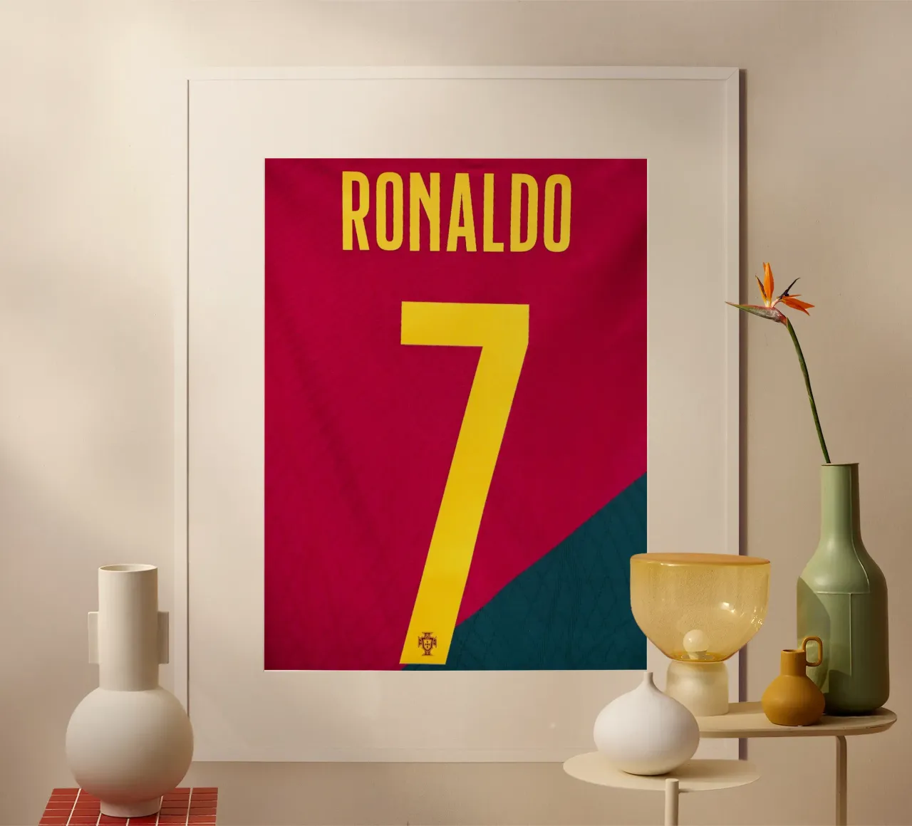 Maglia Cristiano Ronaldo Portogallo poster da dark eagle