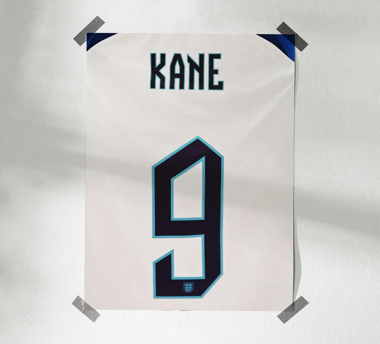 Camiseta de la selección inglesa de Harry Kane poster de dark eagle