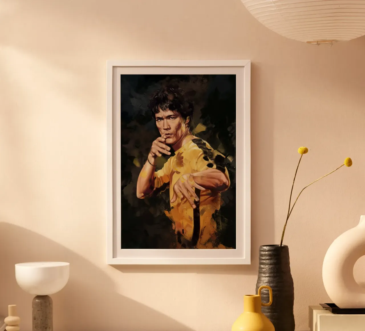 Bruce Lee di Dmitry Belov poster da Oscar Frazier