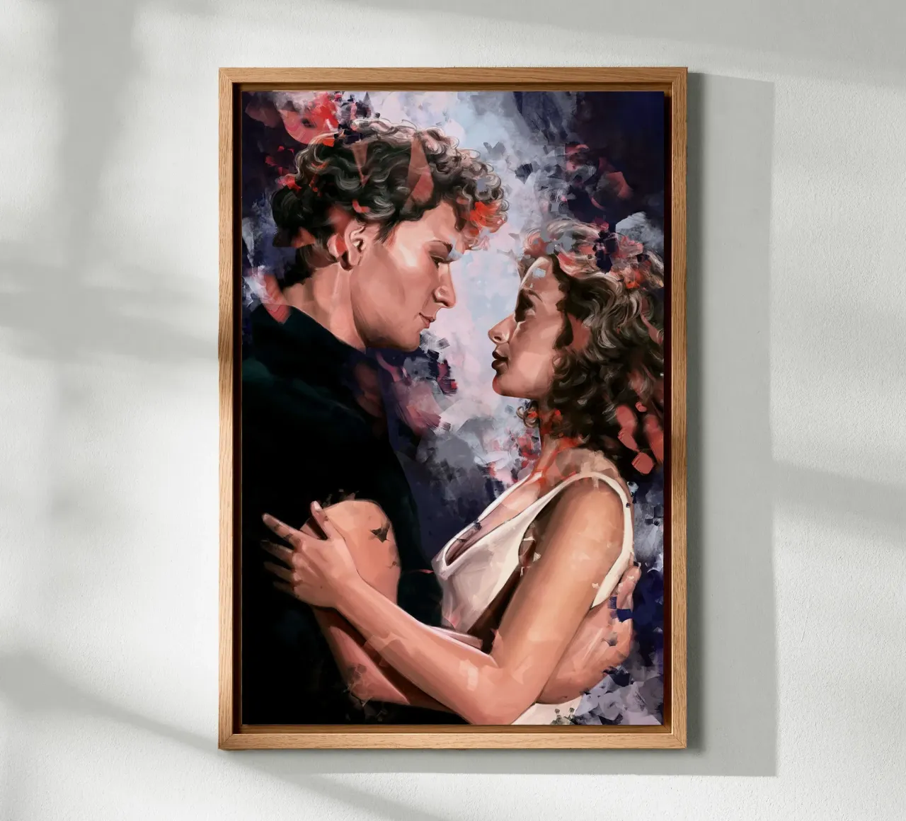 Dirty Dancing tela con Cornice a cassetta da Oscar Frazier