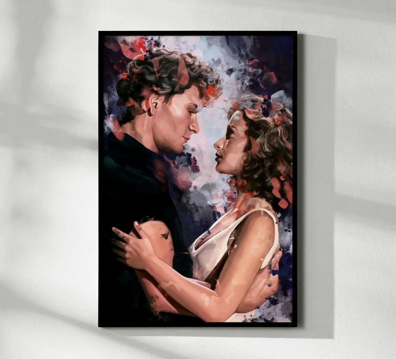Dirty Dancing poster con telaio in plastica da Oscar Frazier