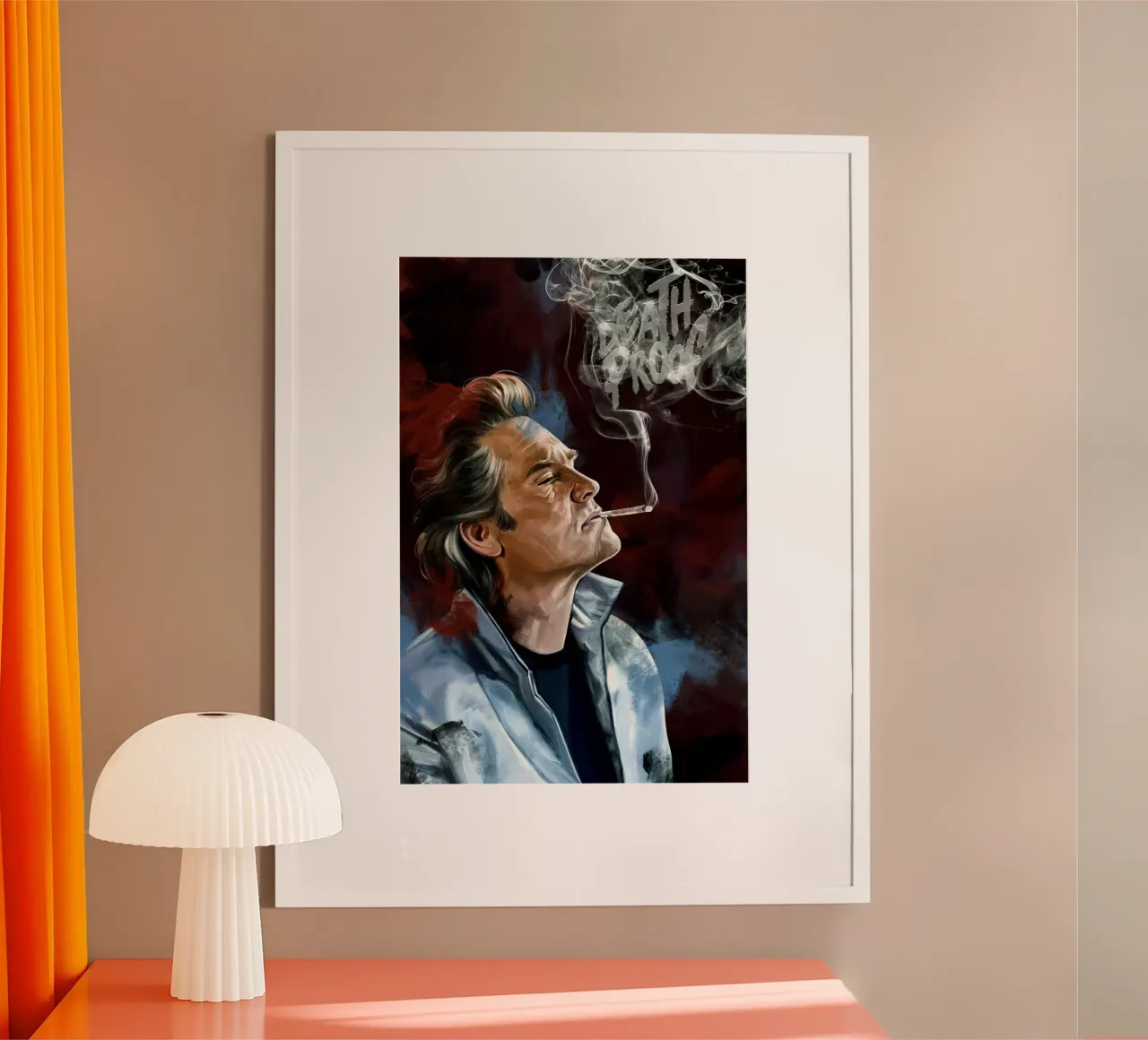 A prova di morte Mike poster da Oscar Frazier