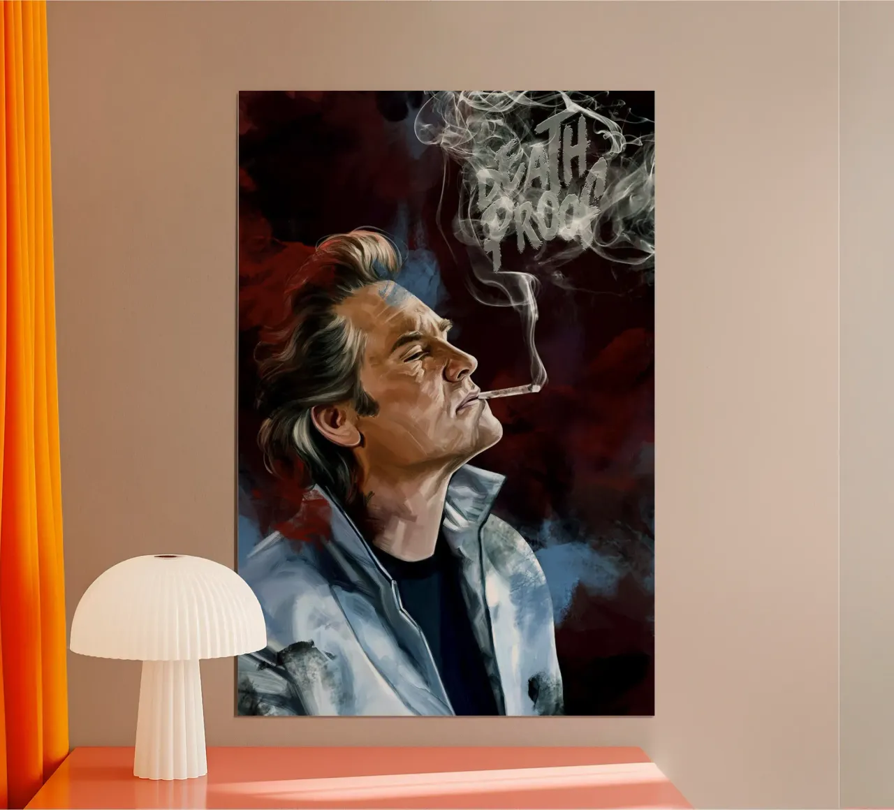 A prova di morte Mike poster da Oscar Frazier